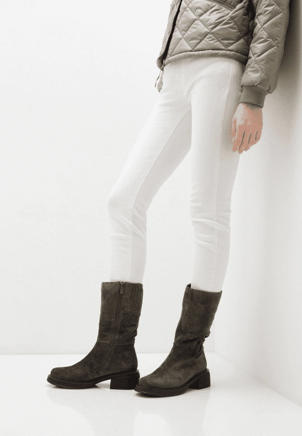 Полусапоги MILANA 232123-3-260V зеленый - купить 18990