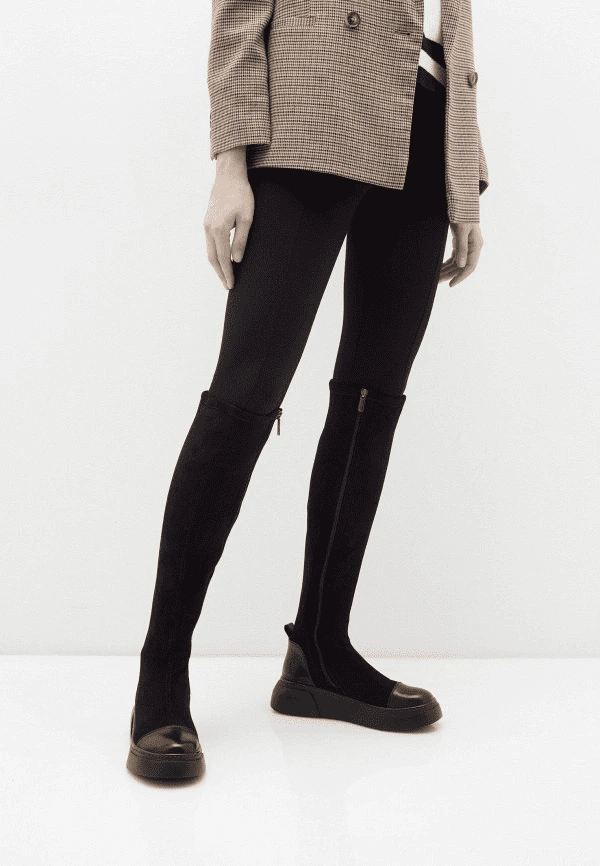 Ботфорты MILANA 232117-1-110V черный - купить 18990