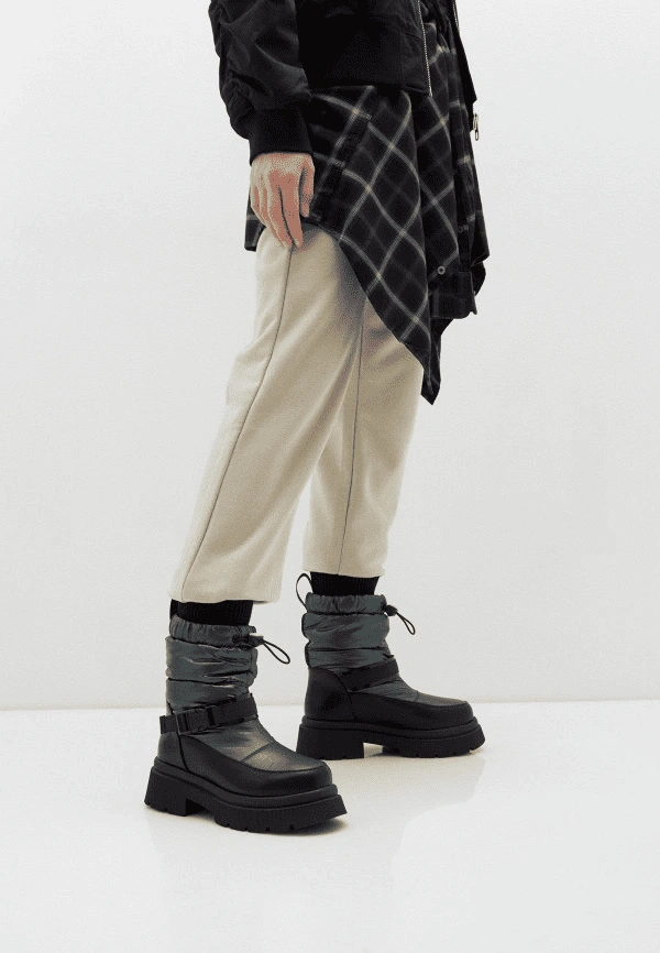 Дутики MILANA 232183-1-560W зеленый - купить 11990